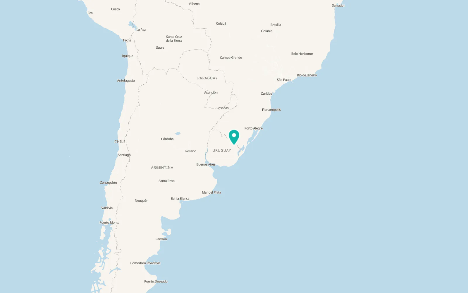 Map of Melo