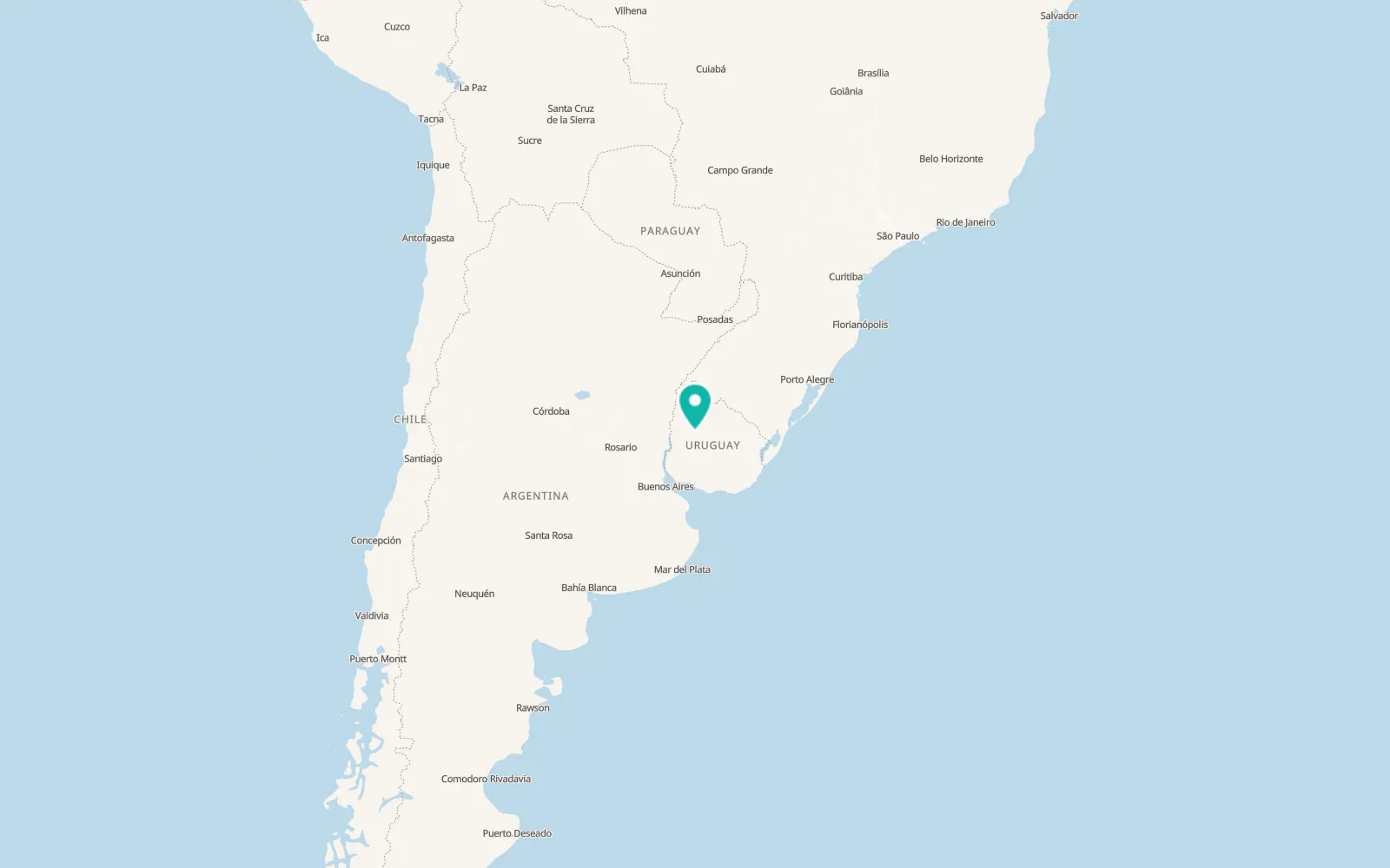 Map of Merinos