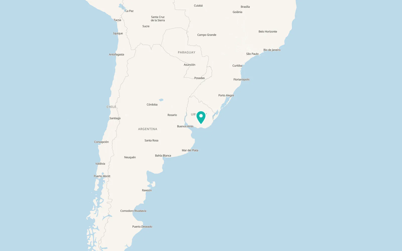 Map of Migues