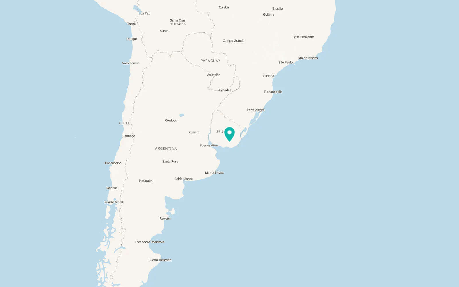 Map of Minas