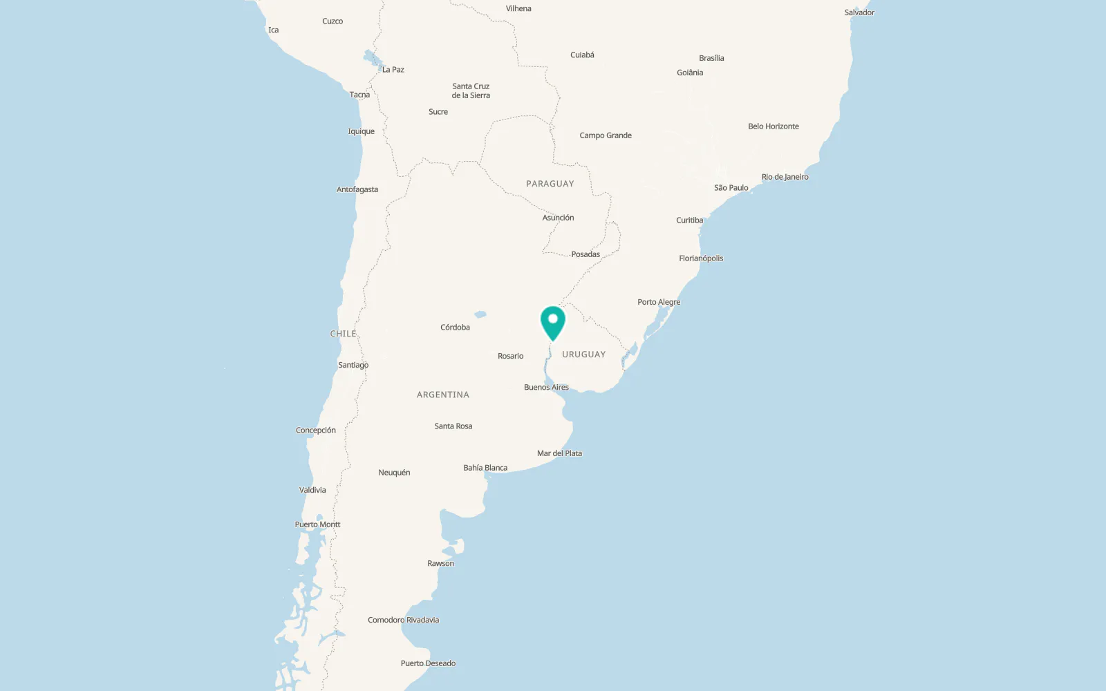Map of Porvenir