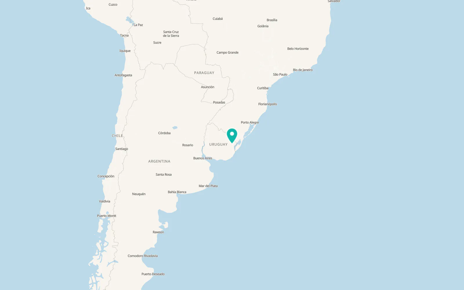 Map of Vergara