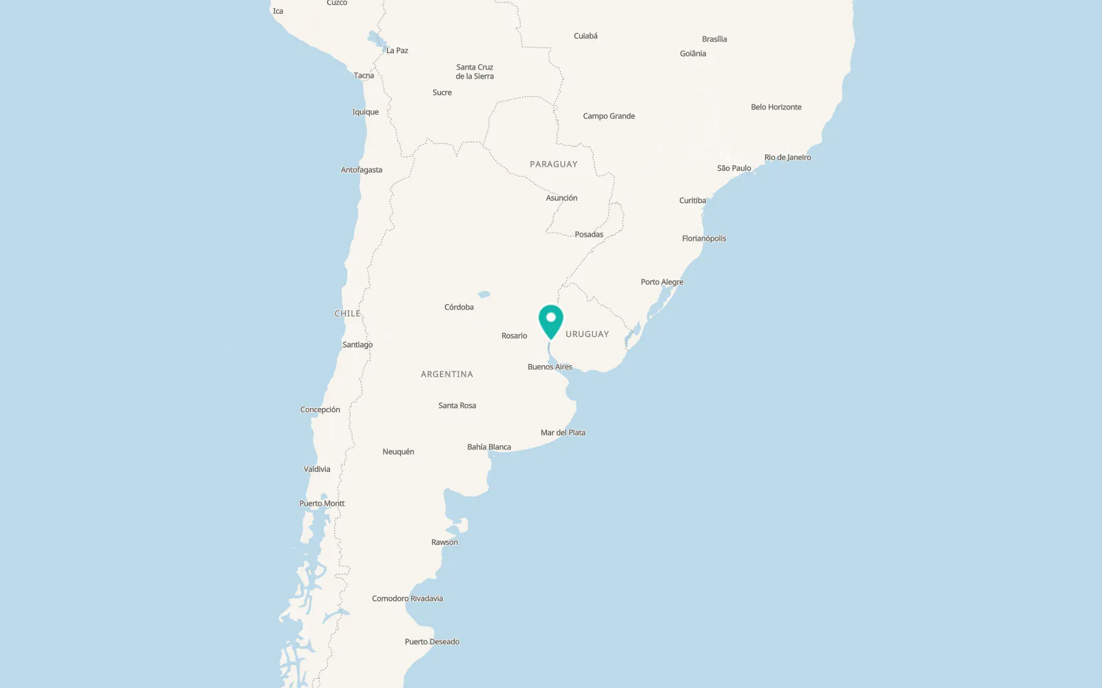Map of Villa Soriano
