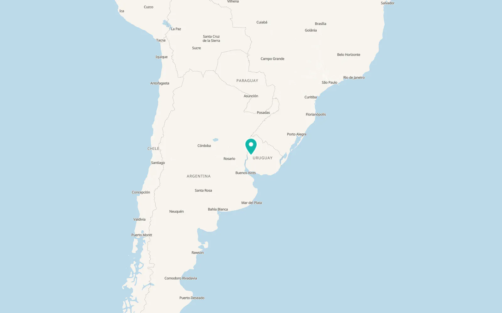 Map of Young