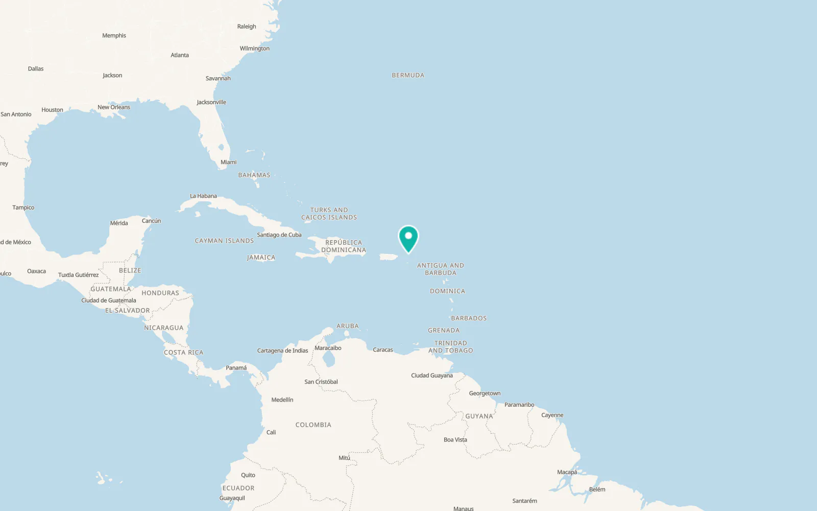 Map of Coral Bay