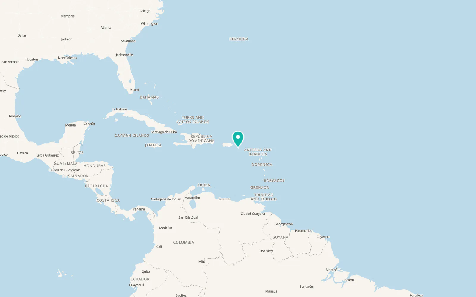 Map of Frederiksted