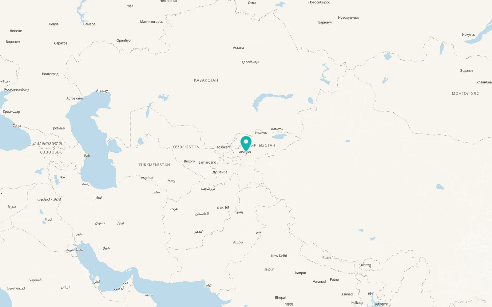 Map of Buloqboshi