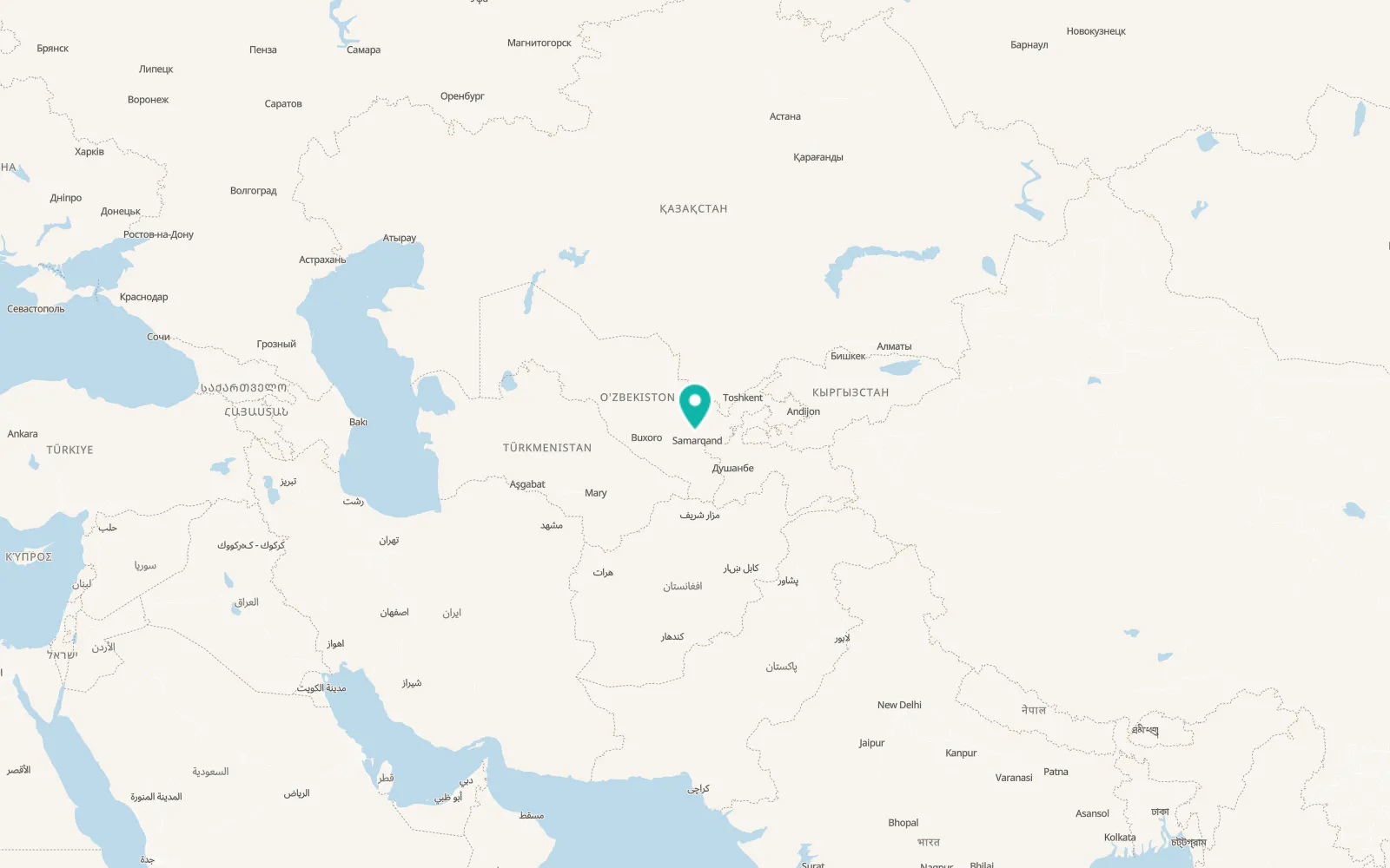 Map of Chelak