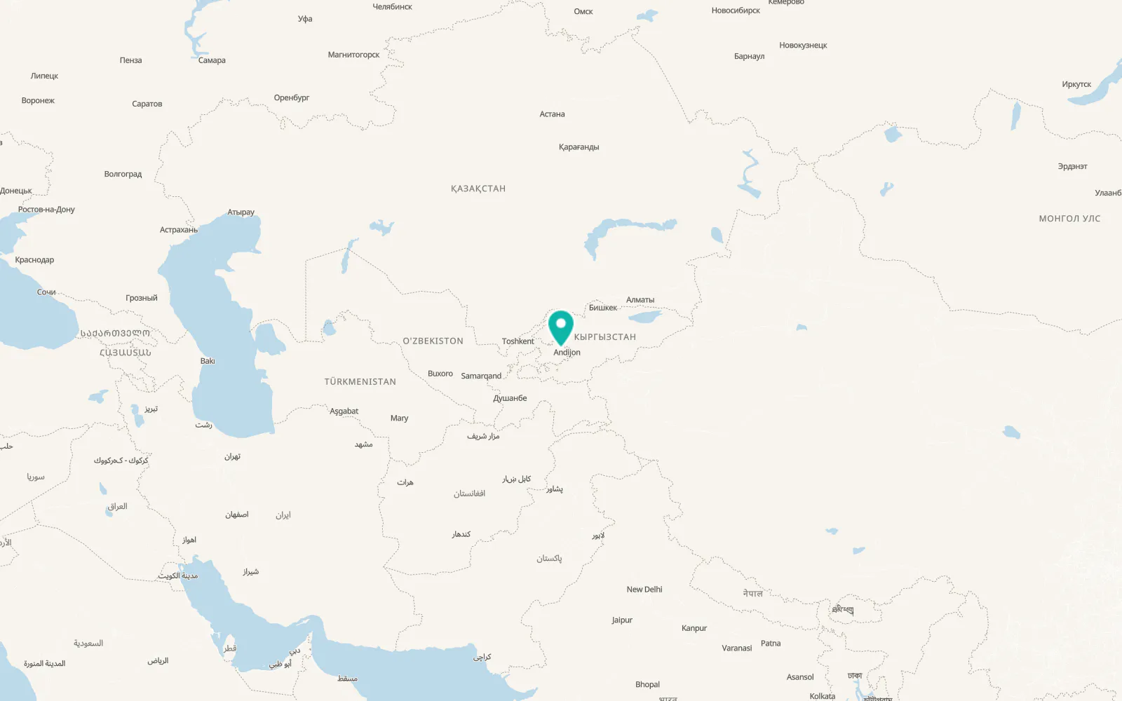 Map of Chinobod