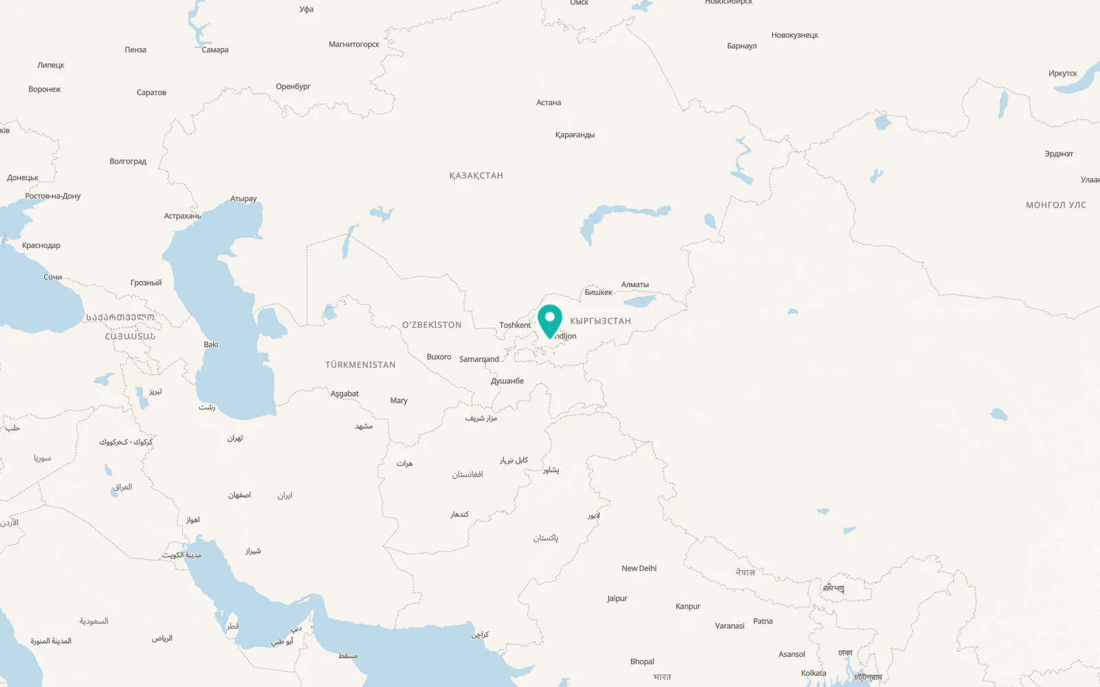 Map of Hamza