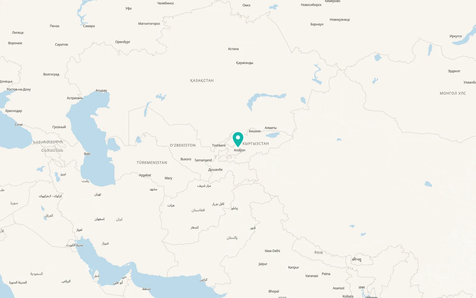 Map of Haqqulobod
