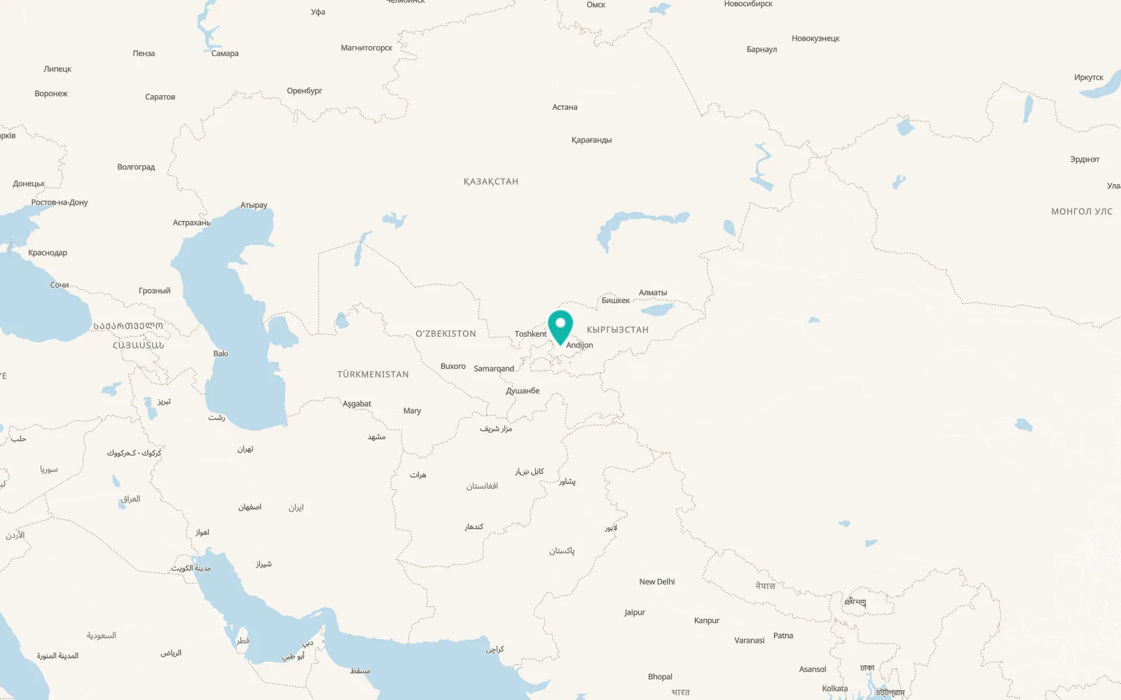 Map of Ibrat