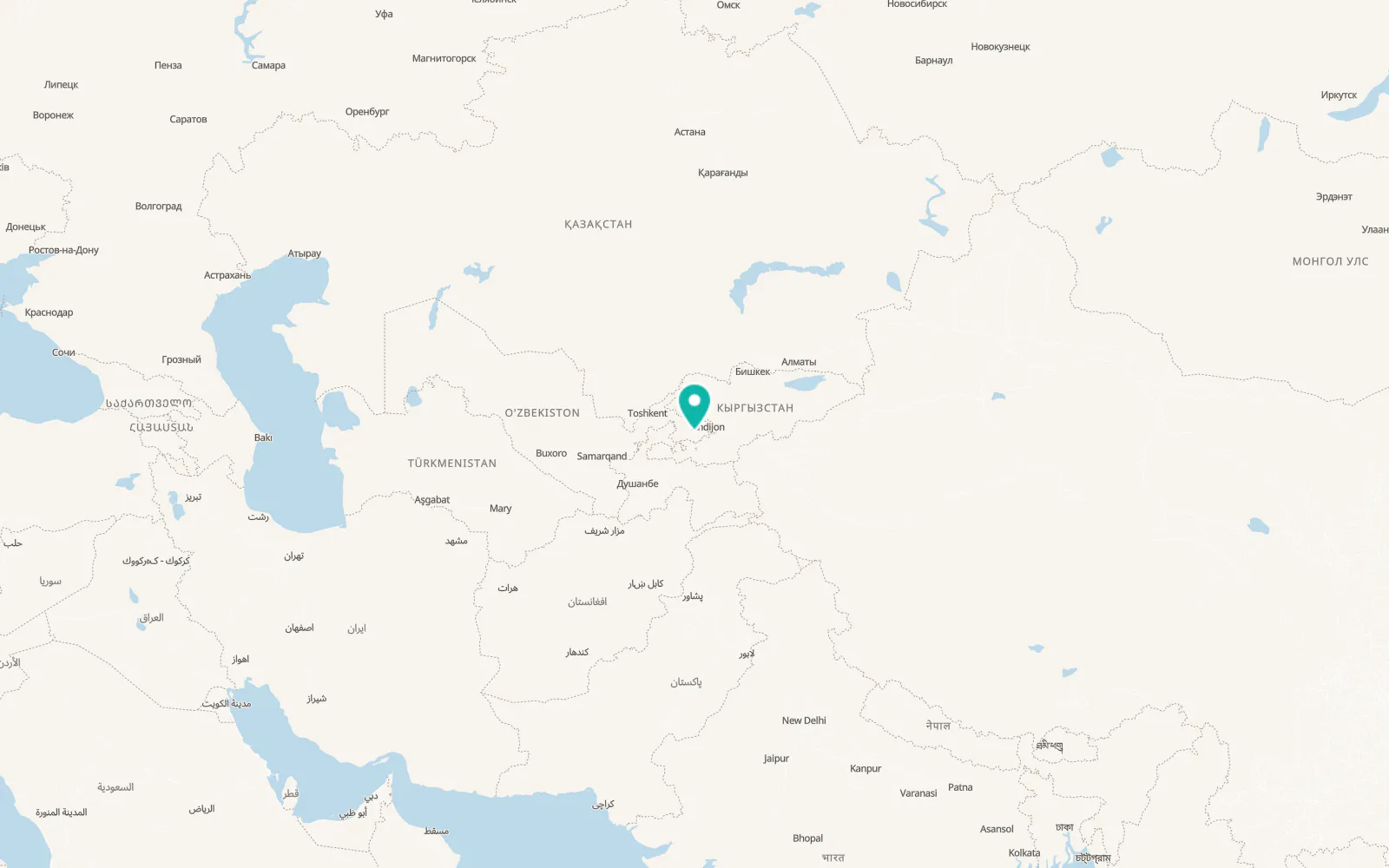 Map of Langar