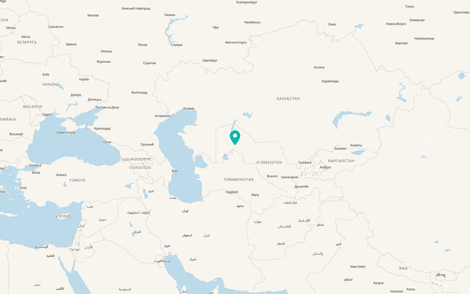 Map of Qŭnghirot