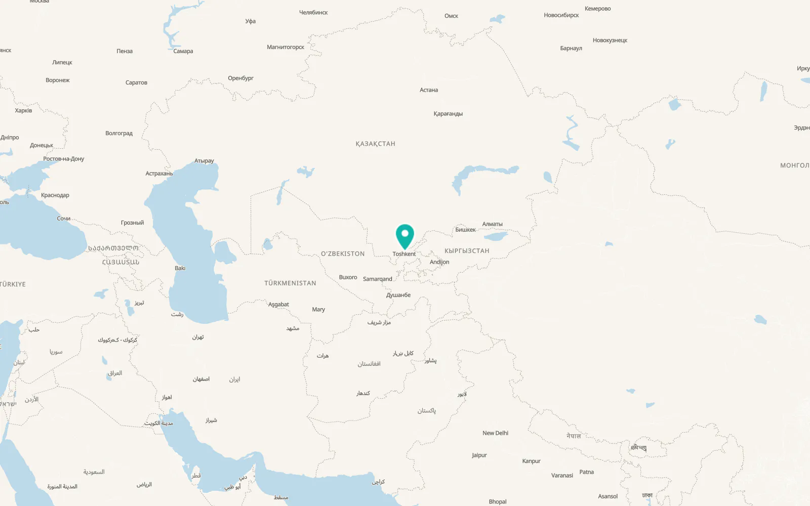 Map of Salor