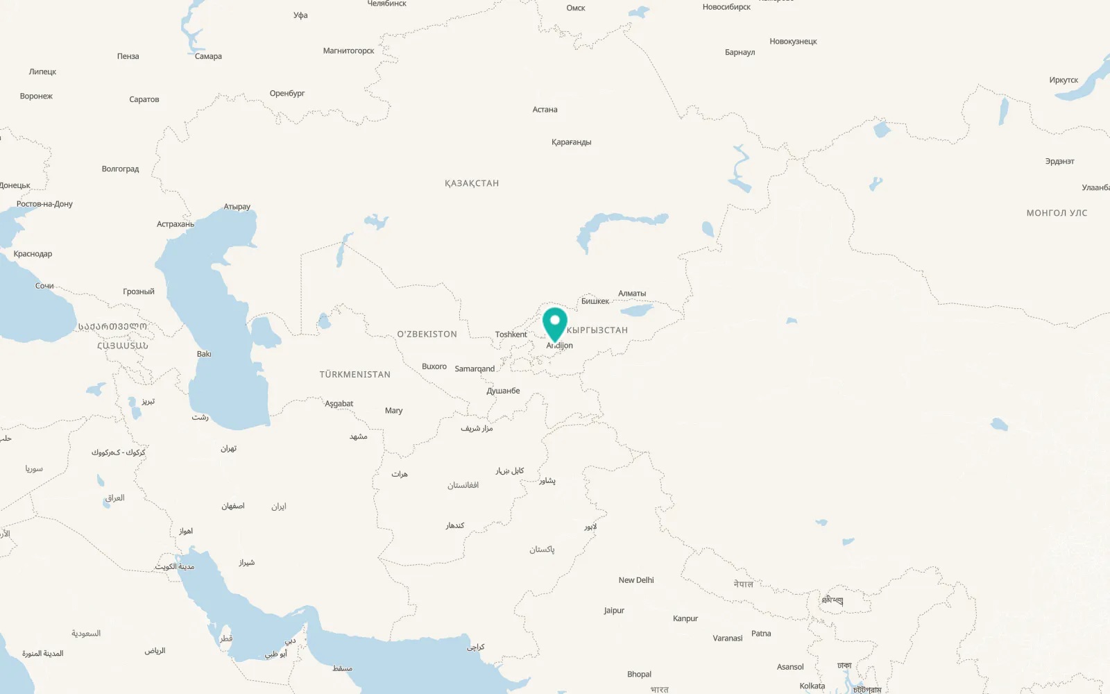 Map of Shahrixon