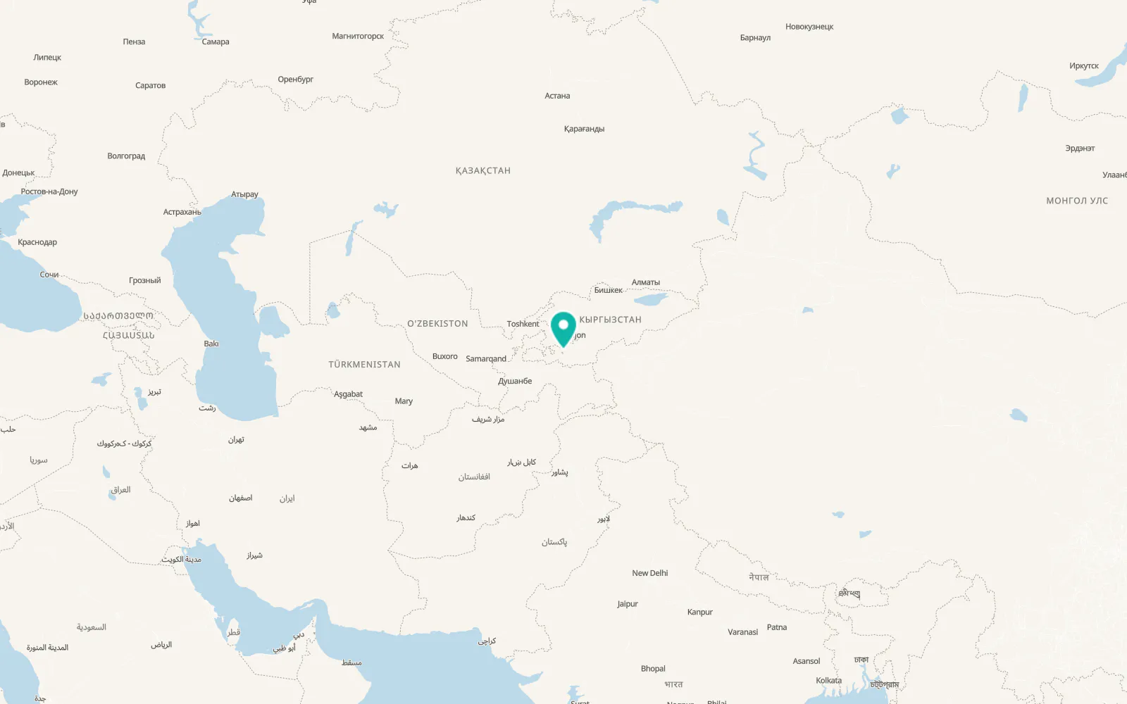 Map of Shohimardon