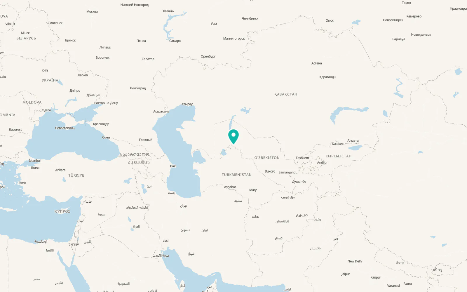 Map of Shumanay