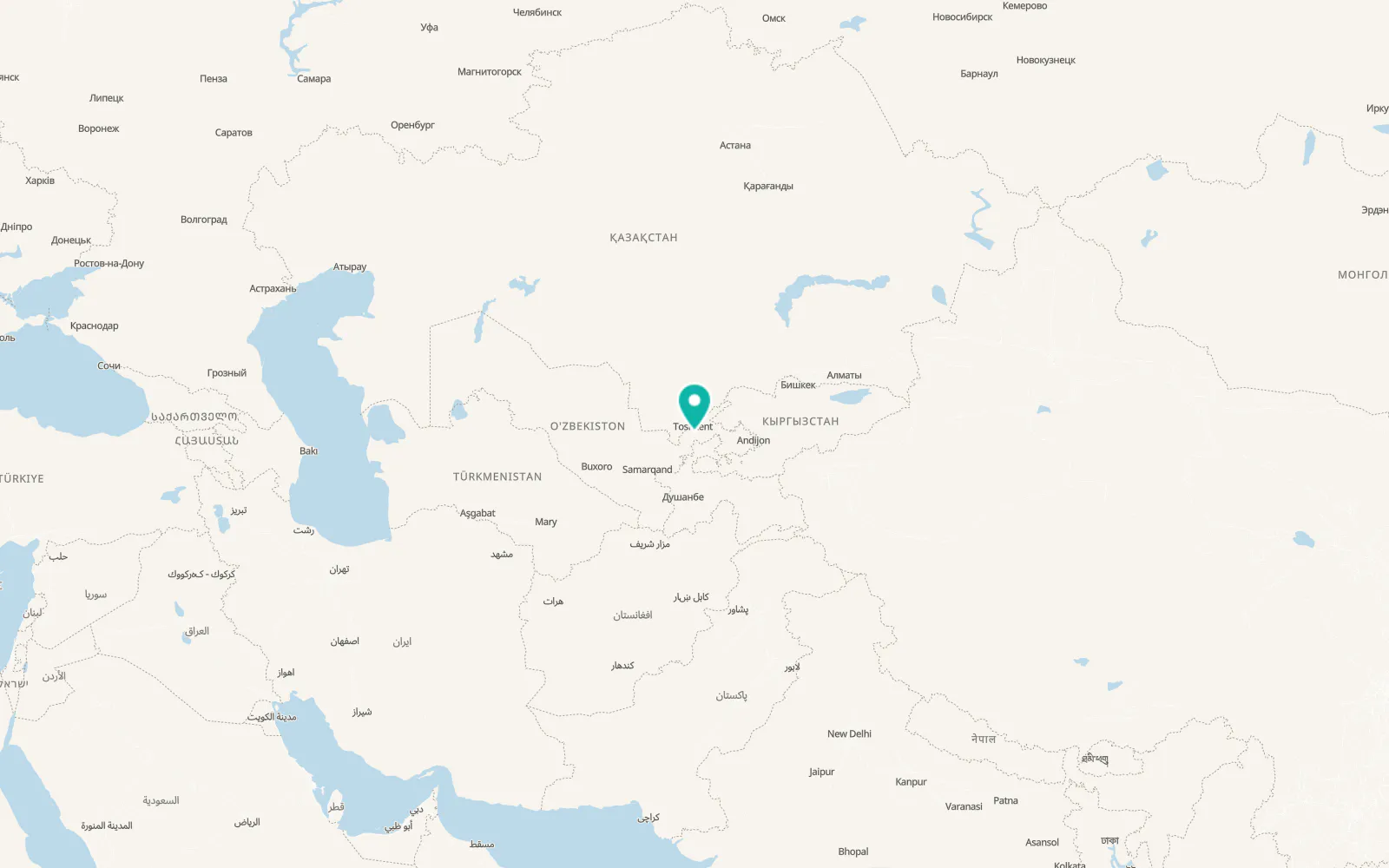 Map of Tŭytepa