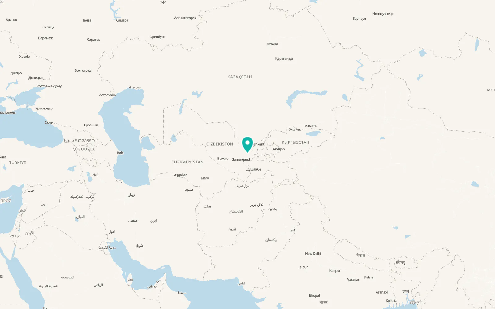 Map of Uchtepa Qishlog’i