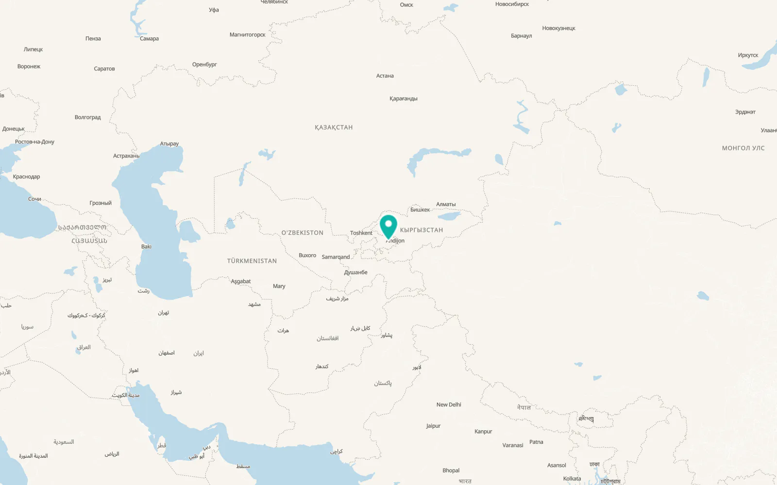 Map of Yozyovon