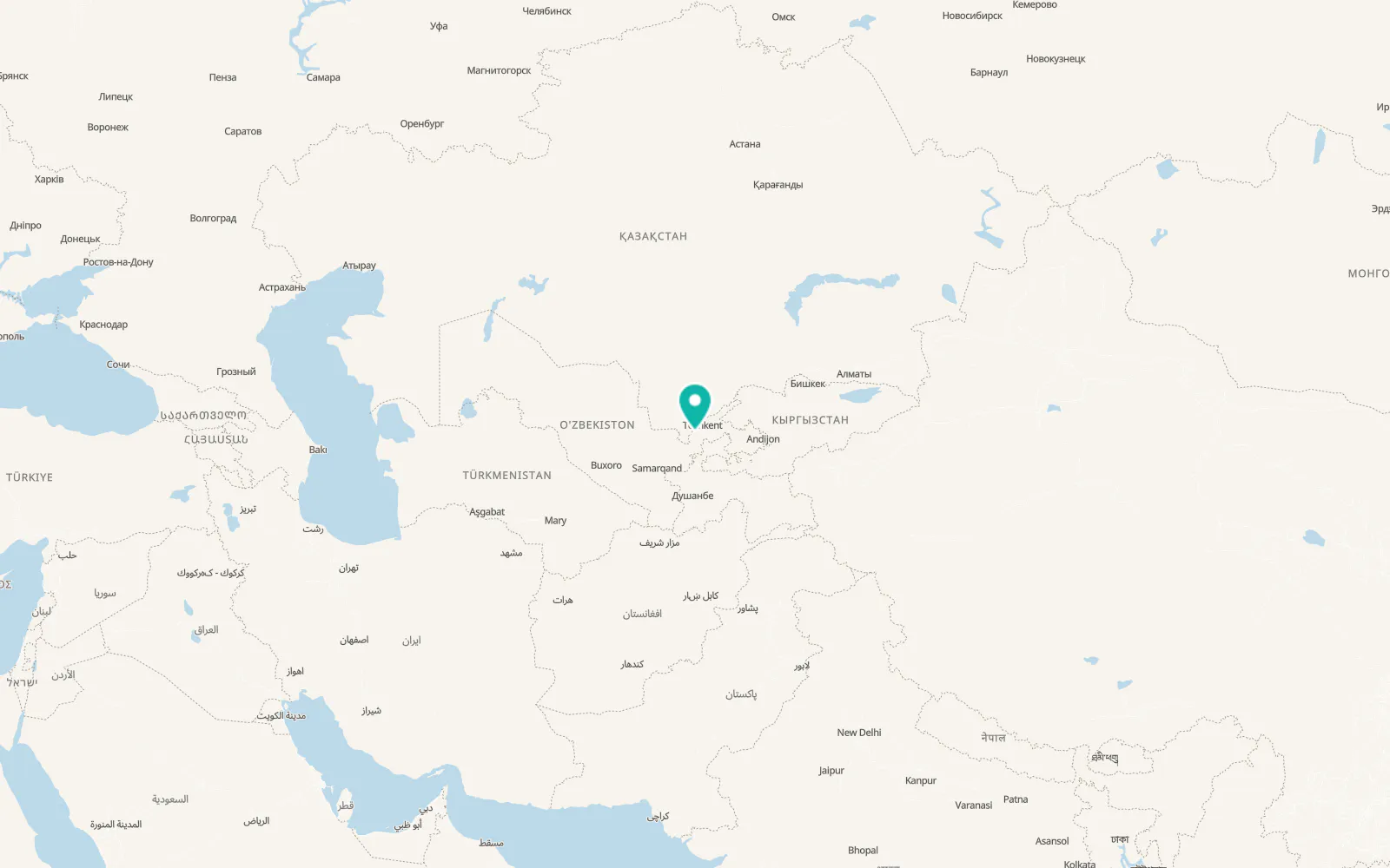 Map of Zafar