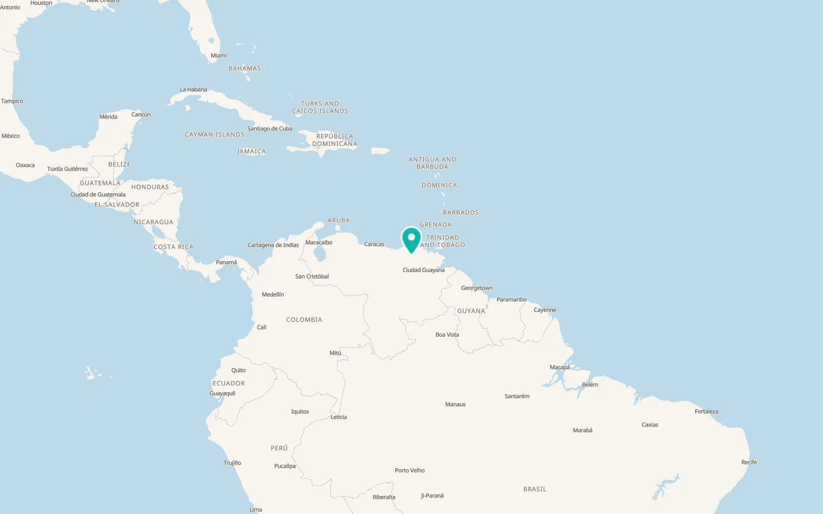 Map of Aguasay