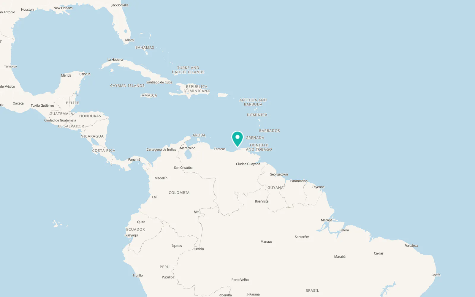 Map of Araya
