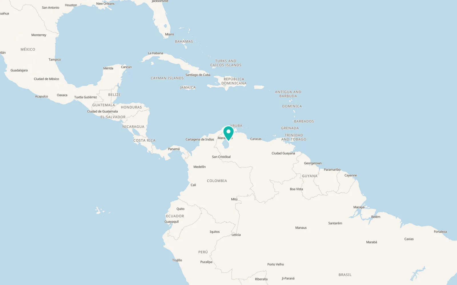 Map of Bachaquero