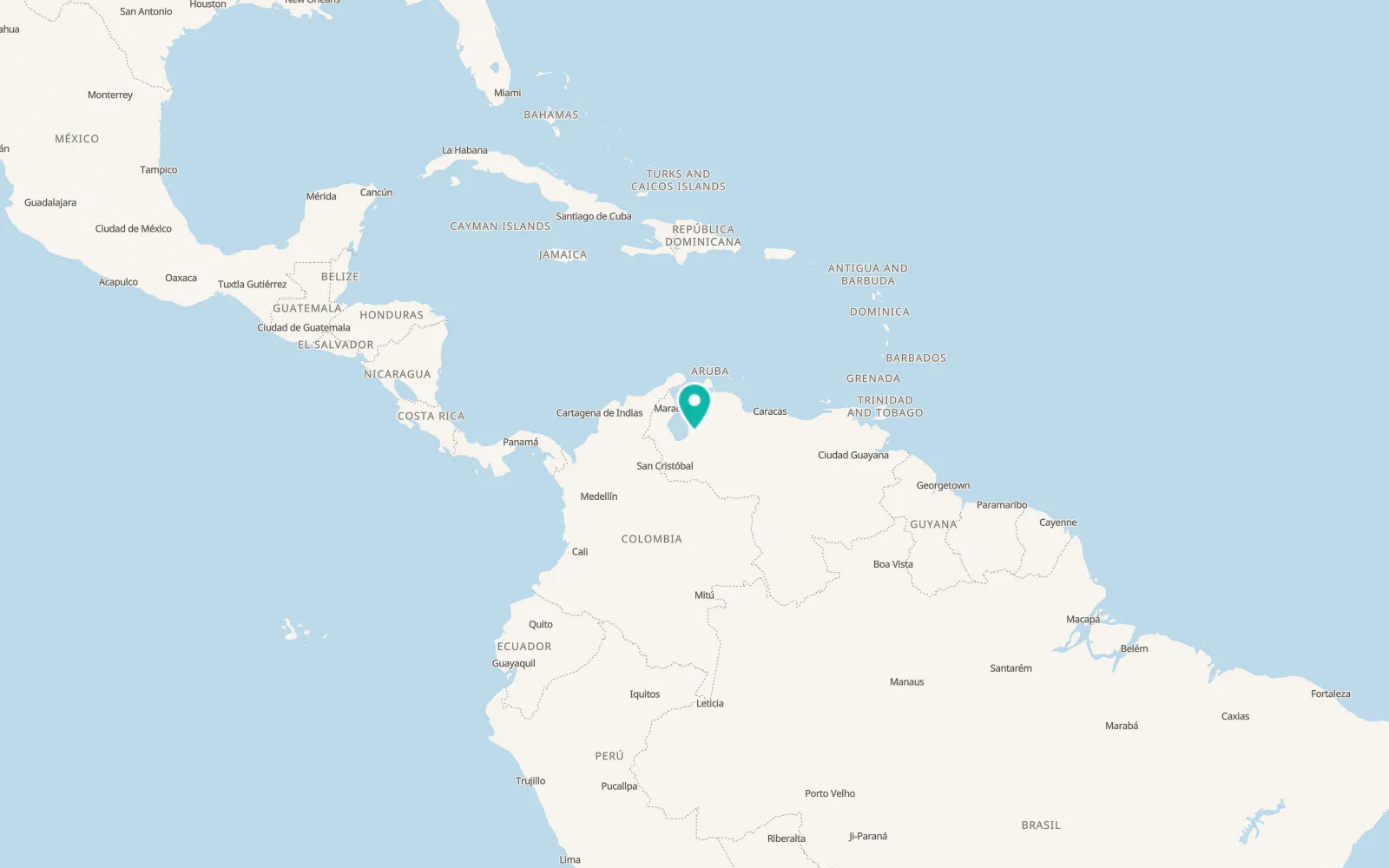 Map of Betijoque
