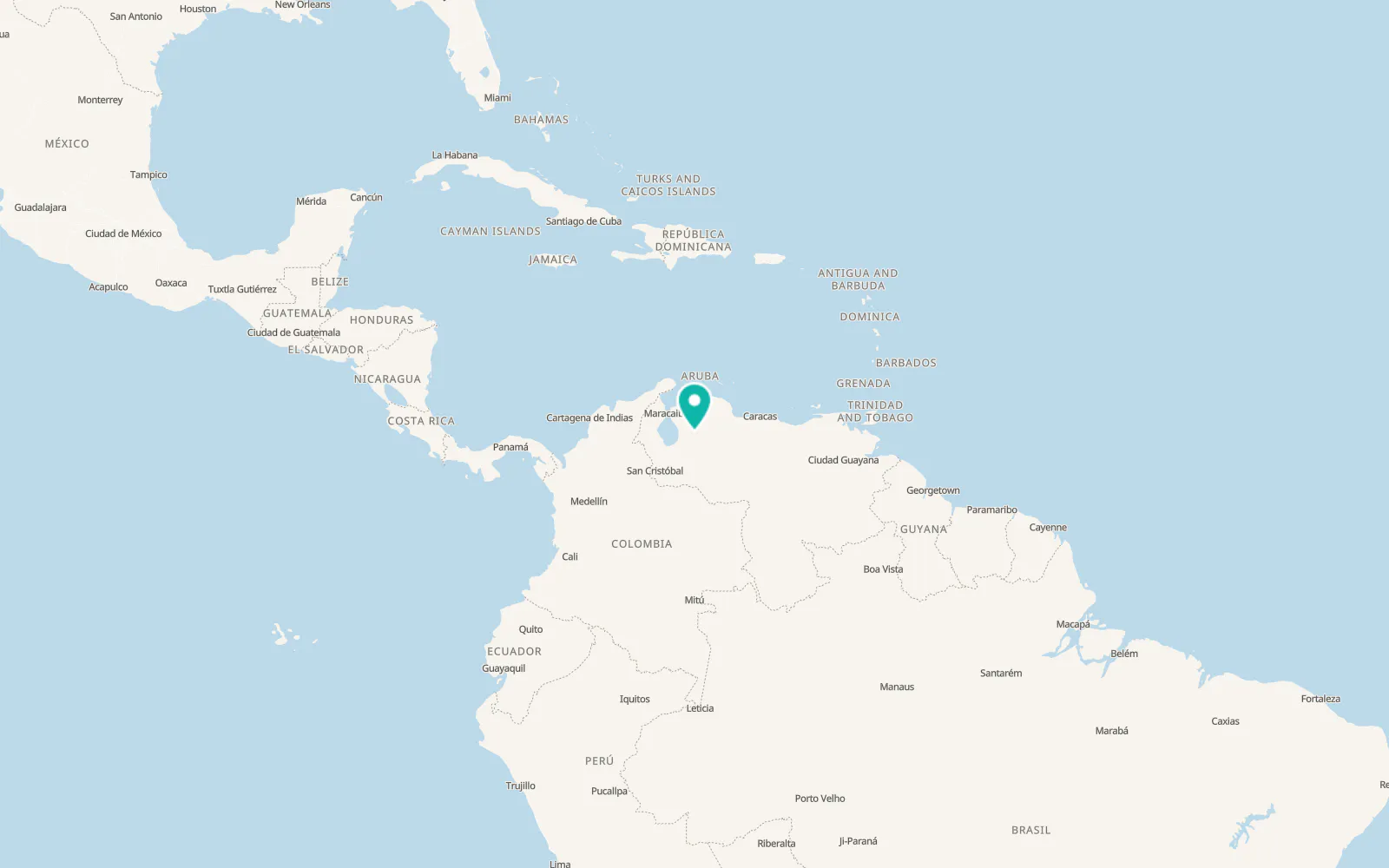 Map of Carache