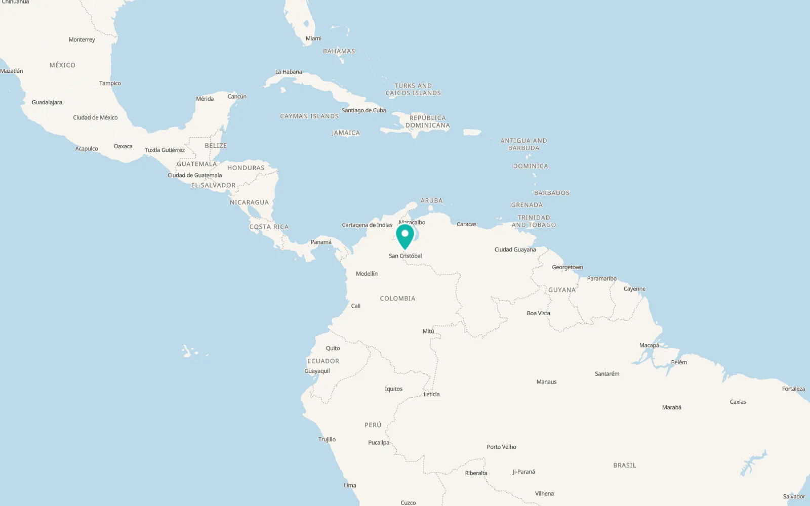 Map of Colón