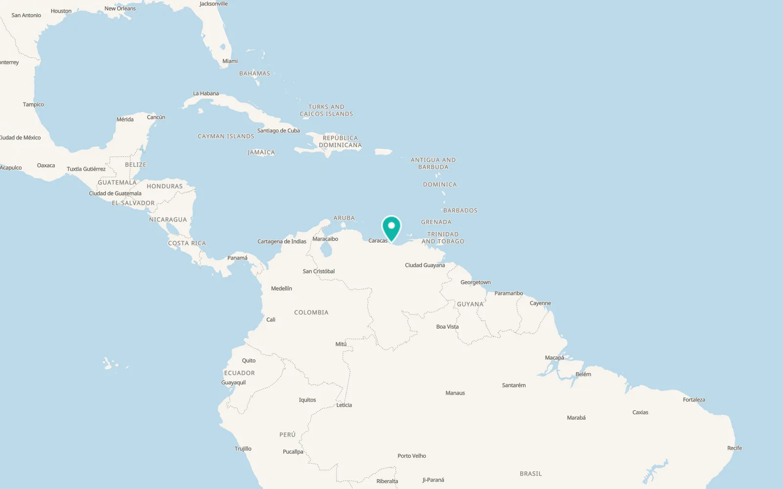Map of Cúpira