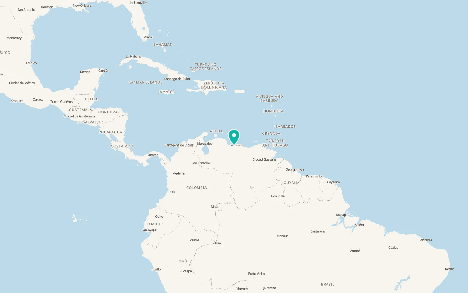 Map of El Consejo