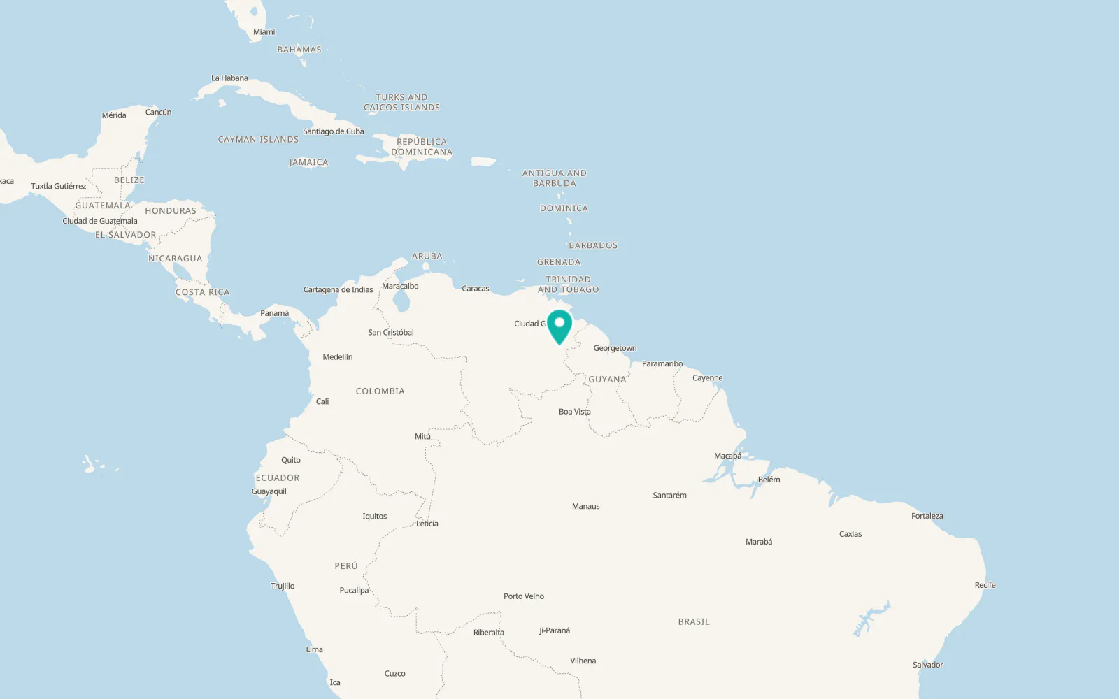 Map of El Dorado