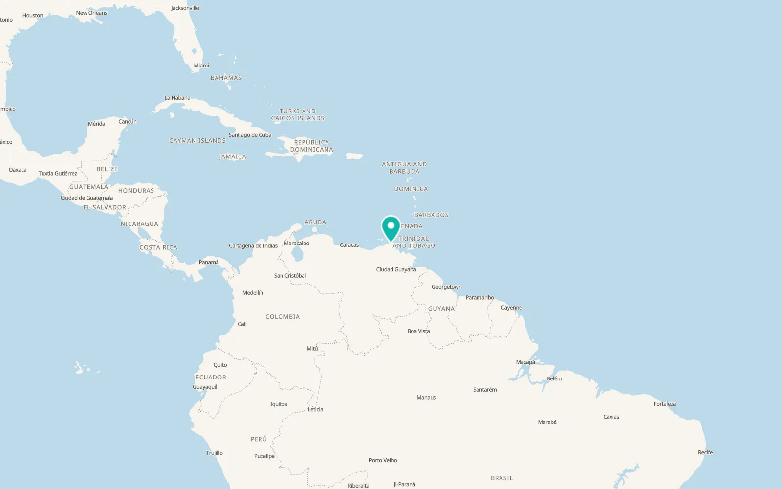Map of El Pilar