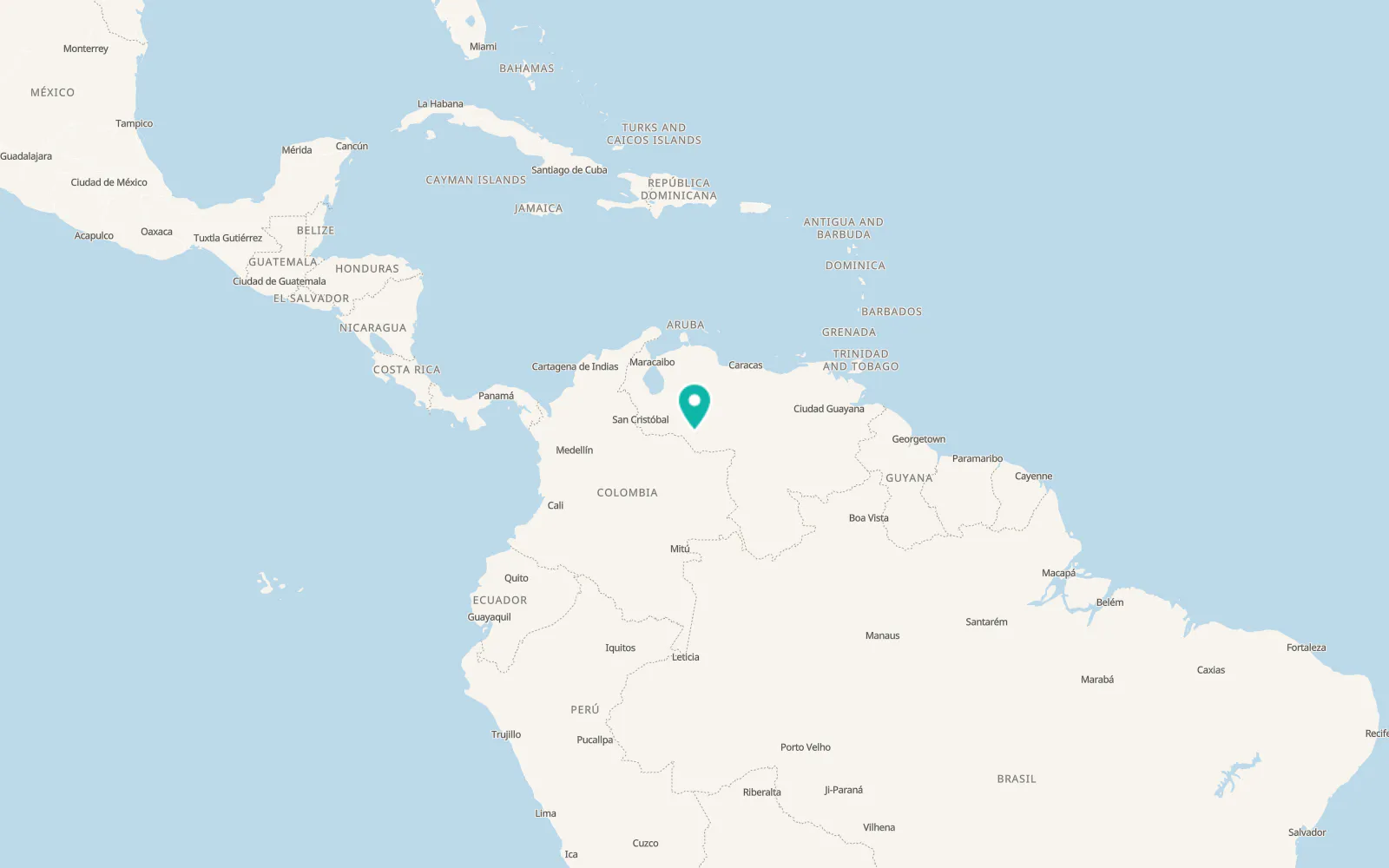 Map of Elorza