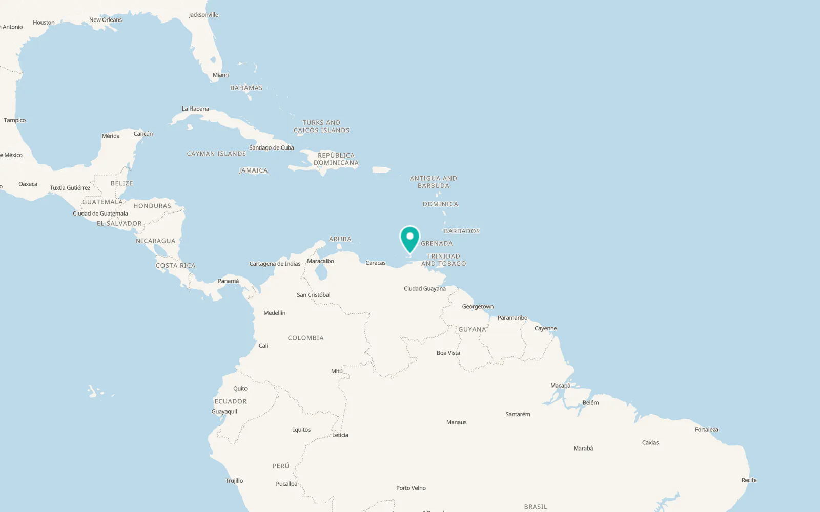 Map of Juan Griego