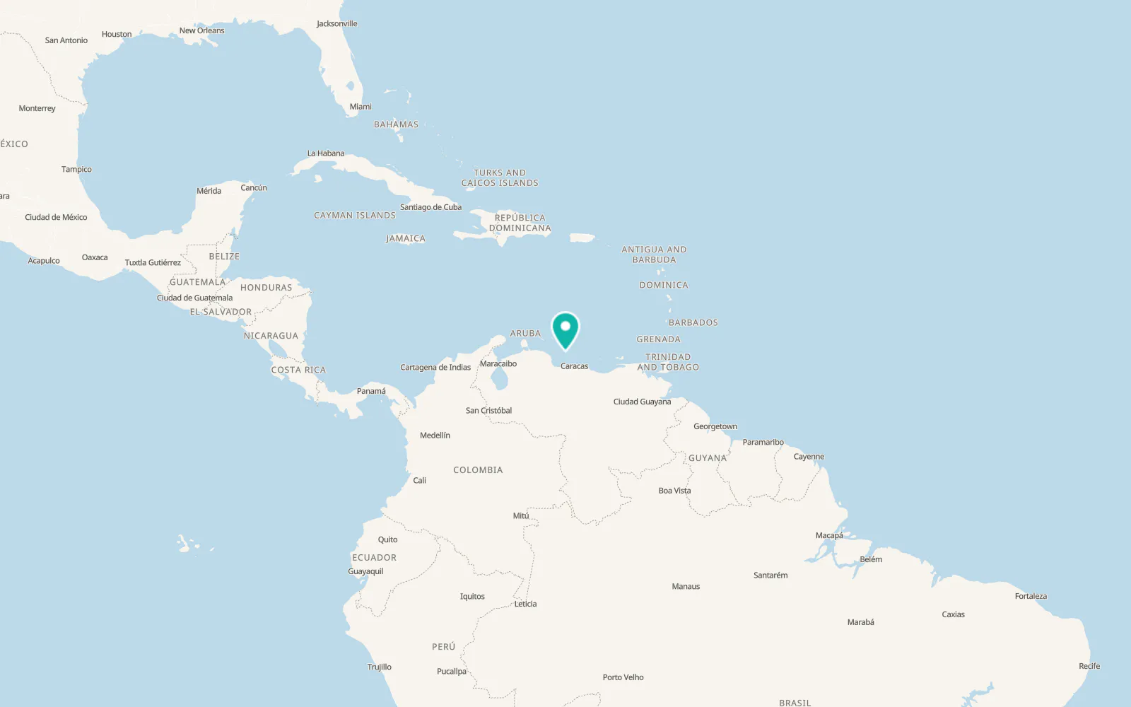 Map of La Aguada