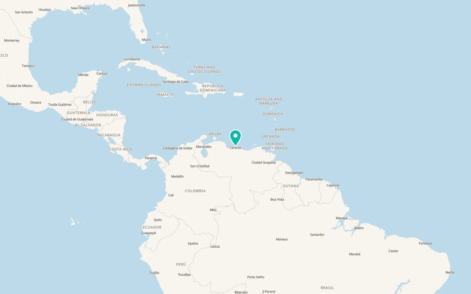 Map of Macuto