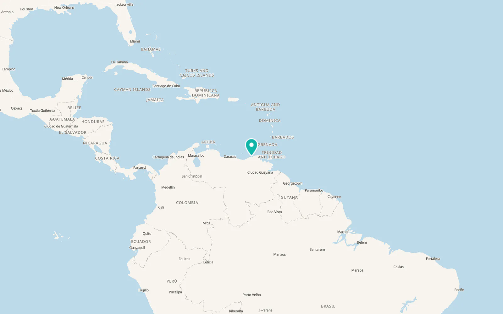 Map of Marigüitar