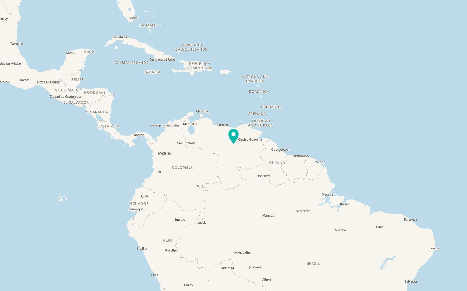 Map of Maripa
