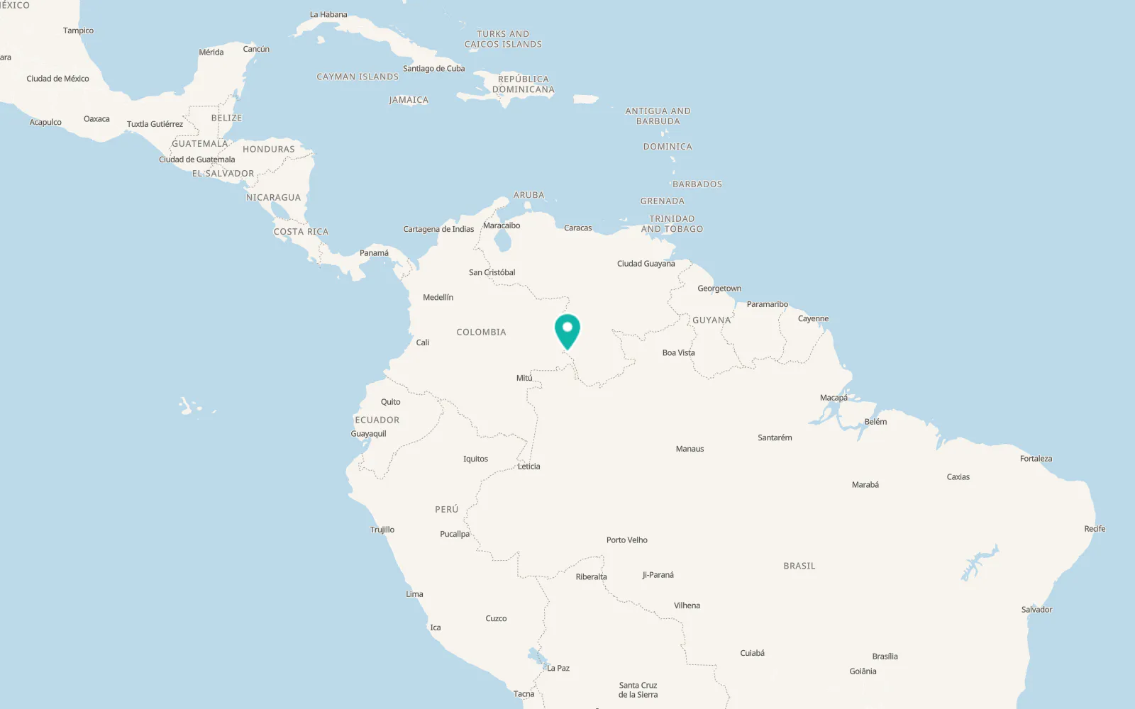 Map of Maroa