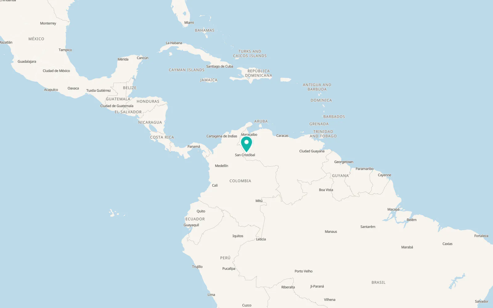 Map of Queniquea