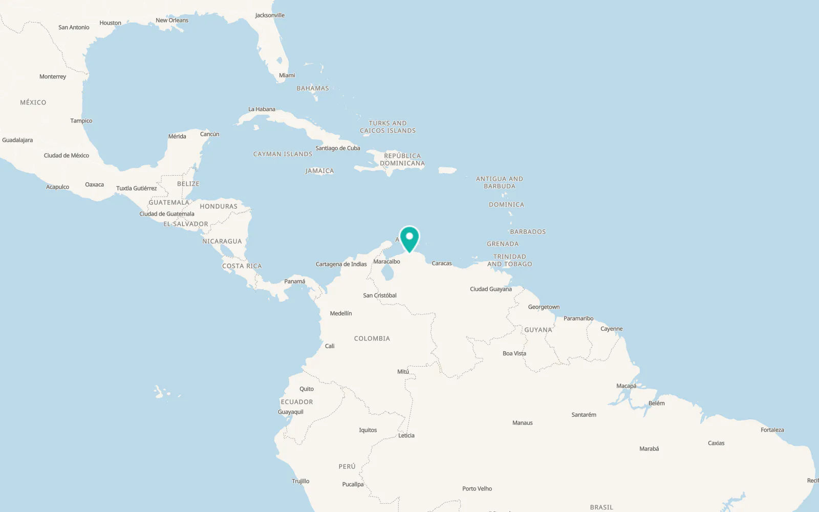 Map of San Luis