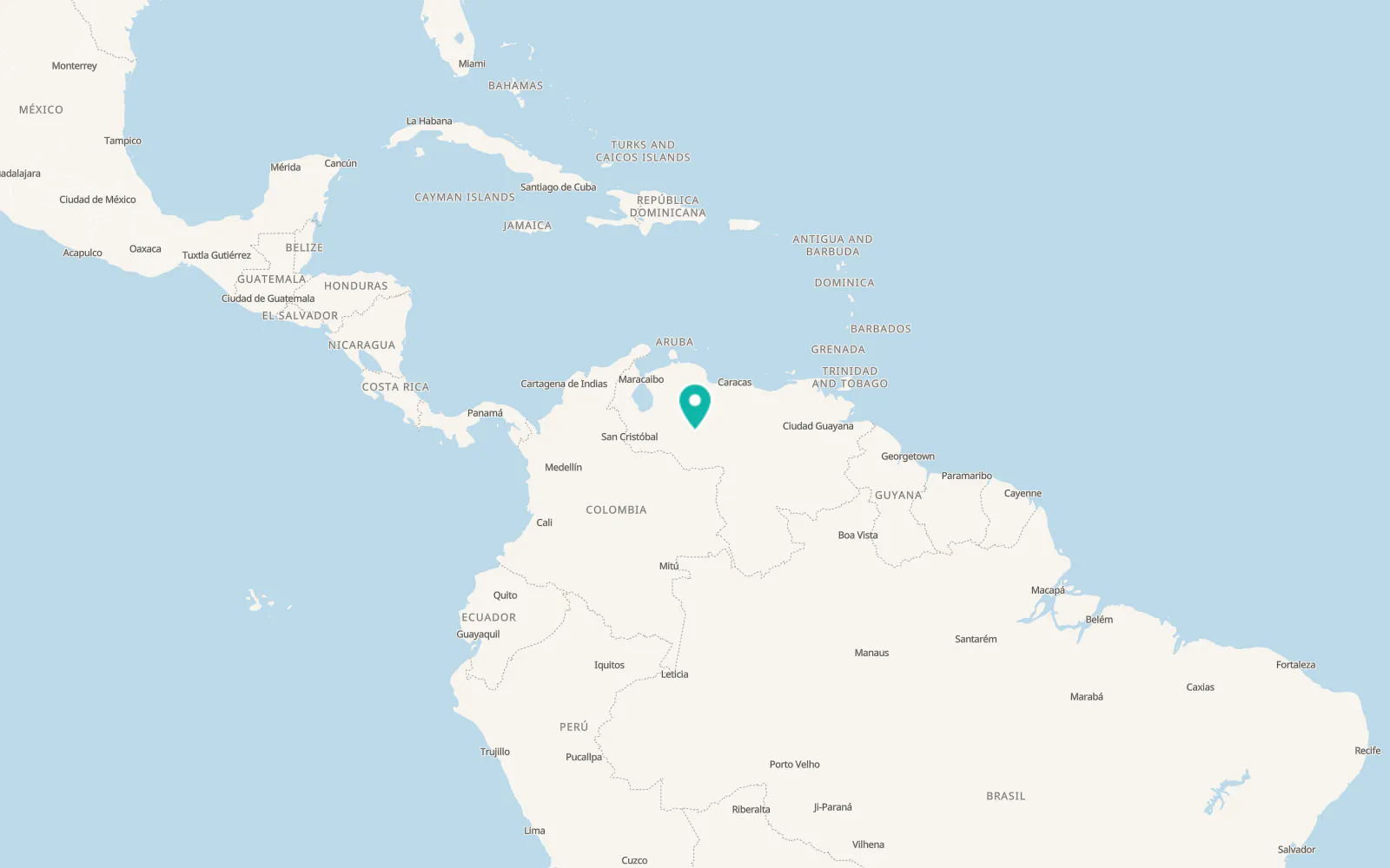 Map of Santa Catalina