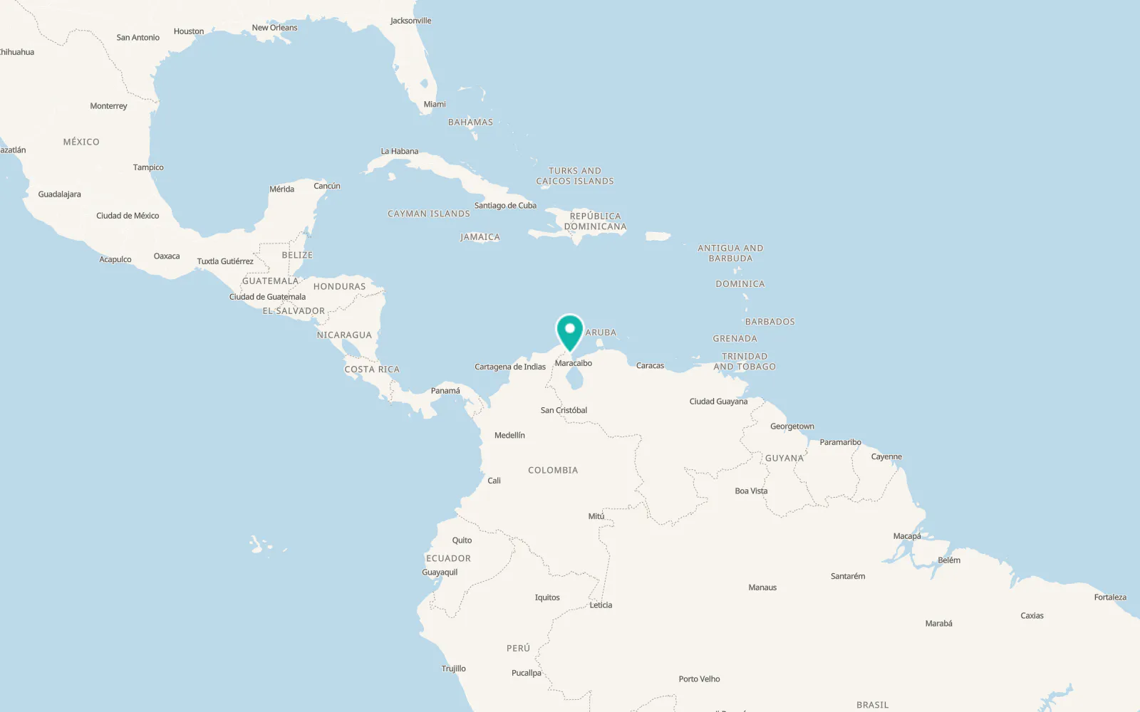 Map of Sinamaica