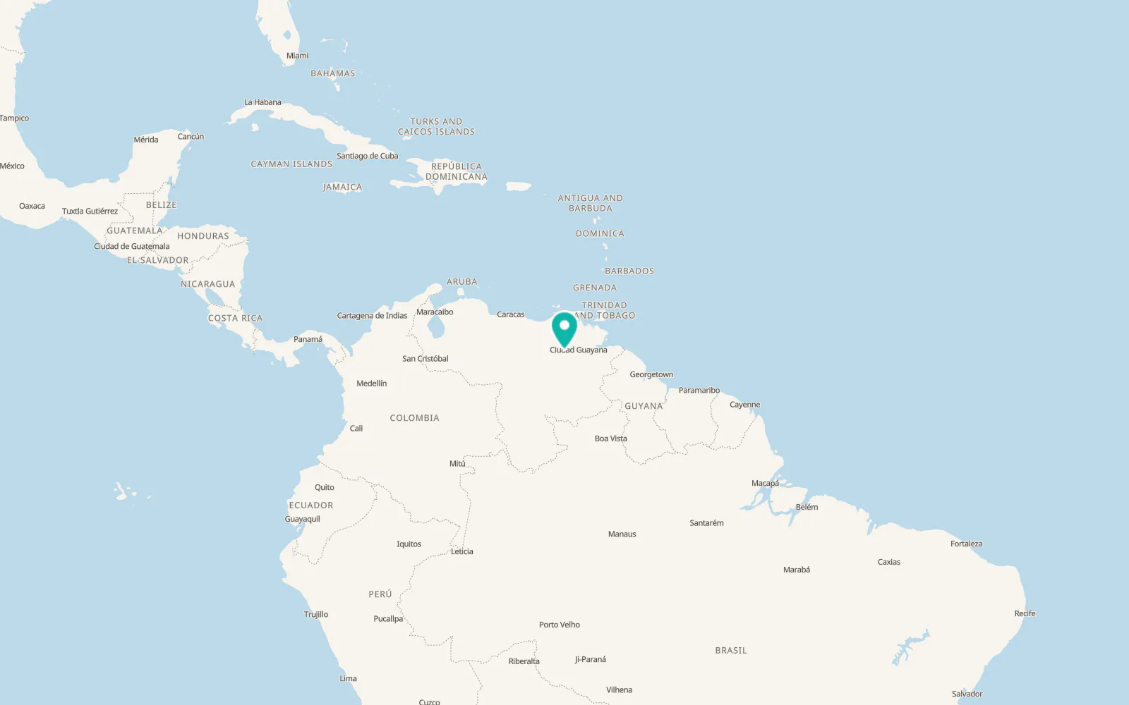Map of Soledad