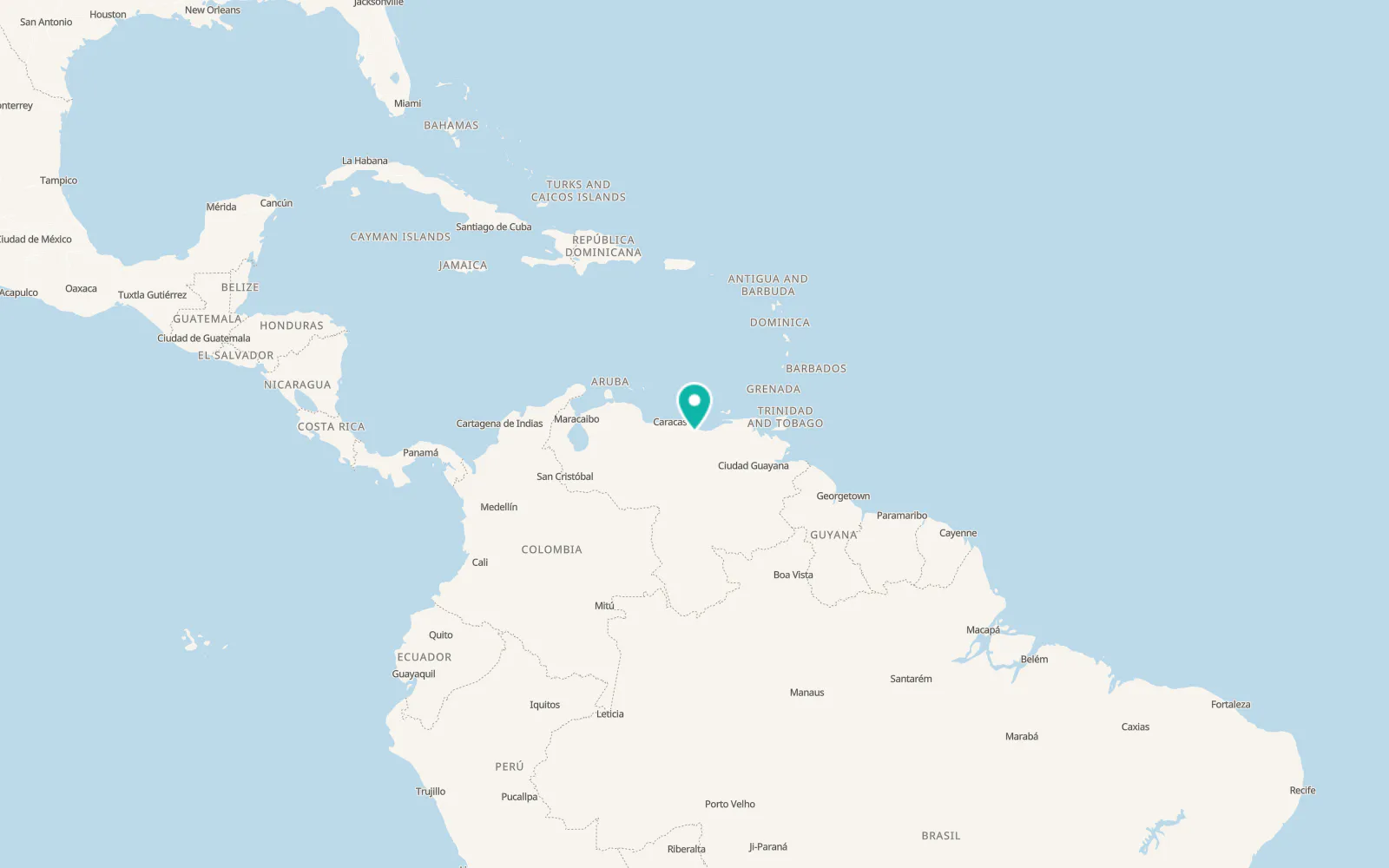 Map of Valle de Guanape