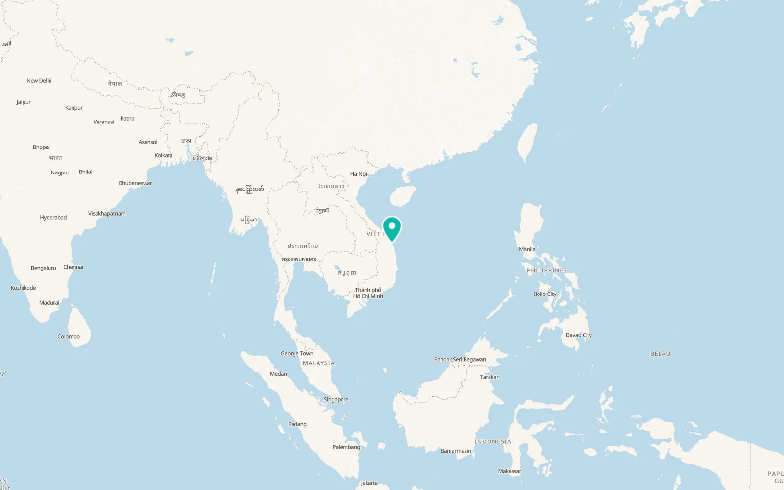 Map of An Bá